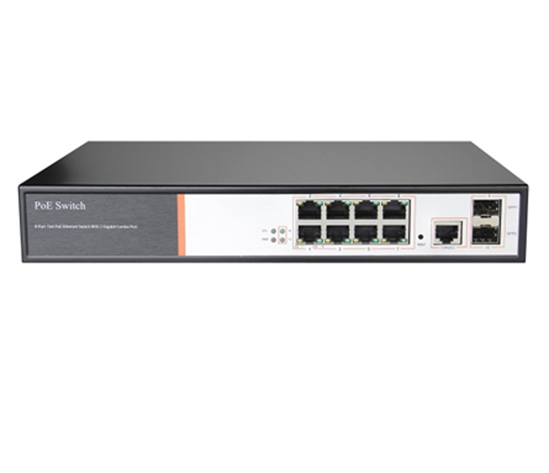 TT 8 port gigabit managed PoE switch TT-POE1082S - Communication Networks  Solution